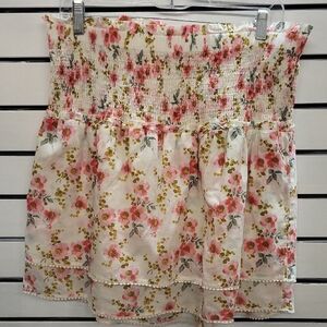 Heartloom Multicolor Floral Skirt, Size L